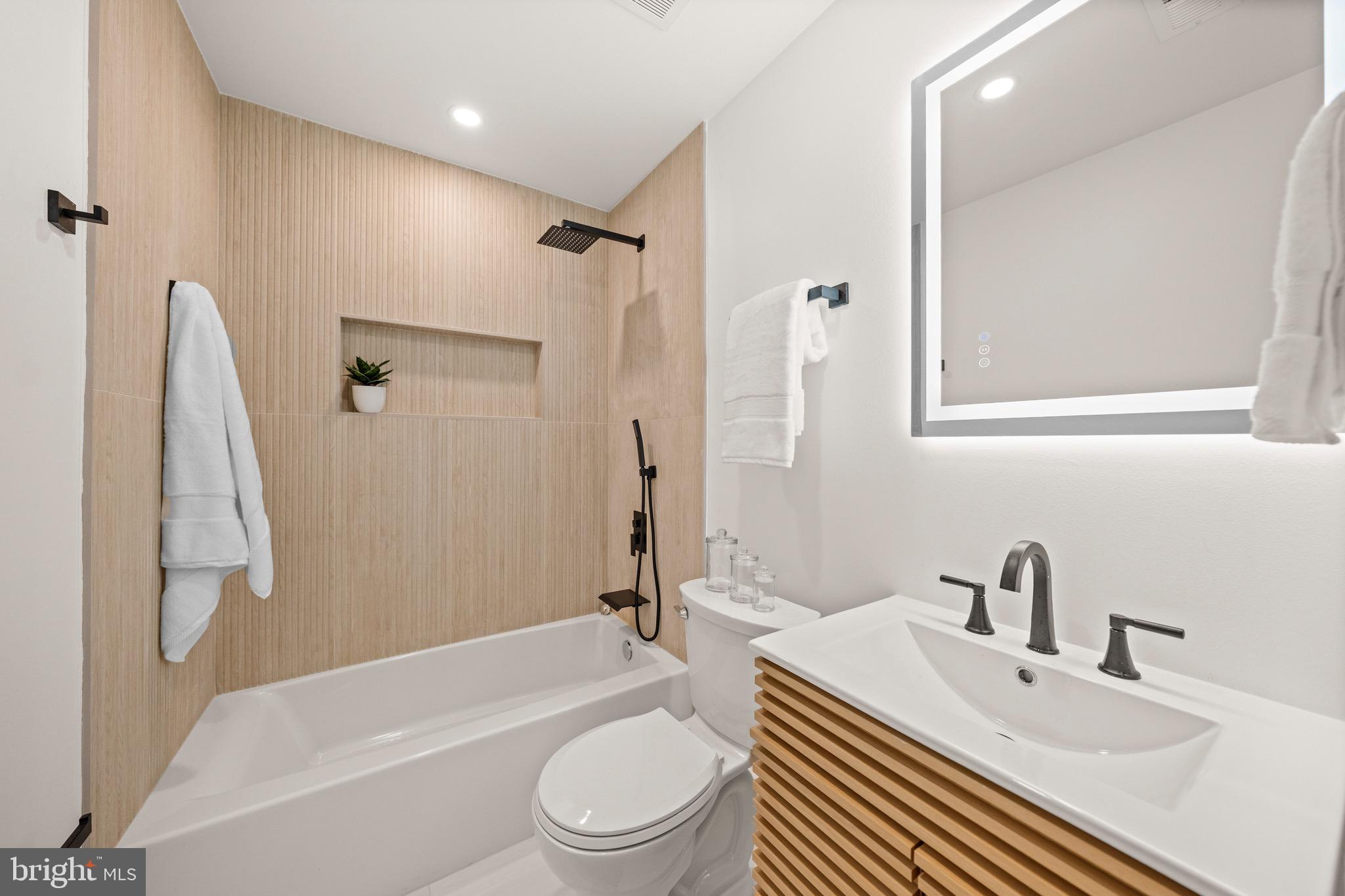 401 Decatur Street Northwest Washington, DC 20011 - Photo 40 of 50 Lower Level Full Bath