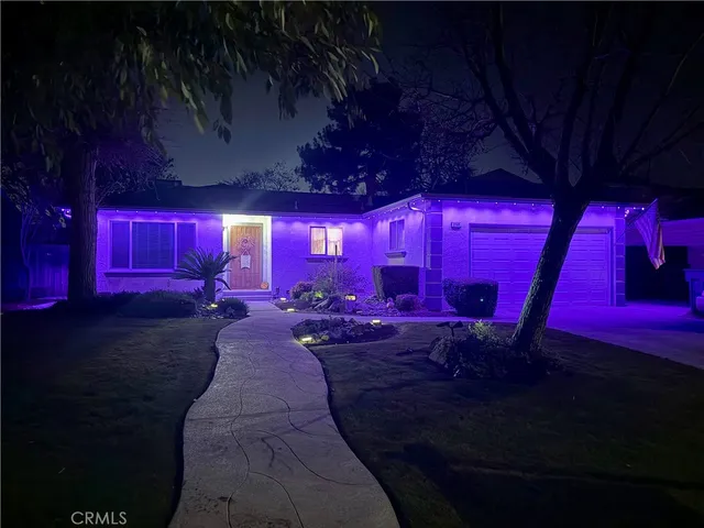 a view of swimming pool with a yard