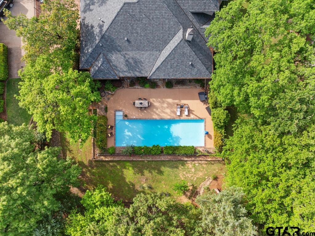 2907 Stewart Way Tyler, TX 75709 - Photo 41 of 45 an aerial view of a house with a yard