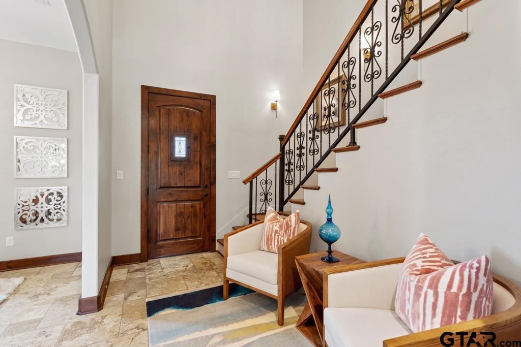 2907 Stewart Way Tyler, TX 75709 - Photo 5 of 45 a living room with furniture and stairs
