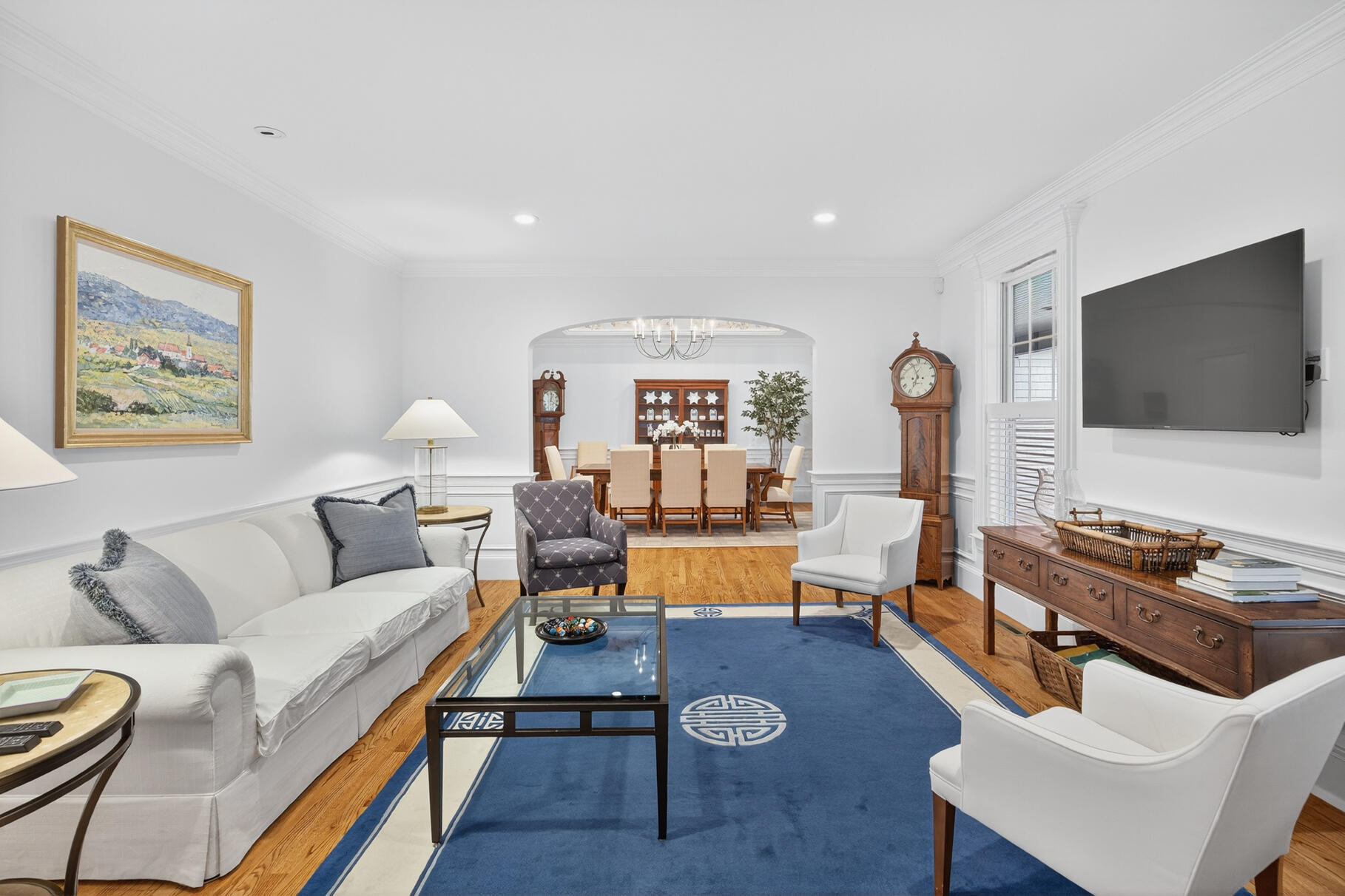 405 Bridge Street Osterville, MA 02655 - Photo 18 of 57 a living room with furniture and a flat screen tv