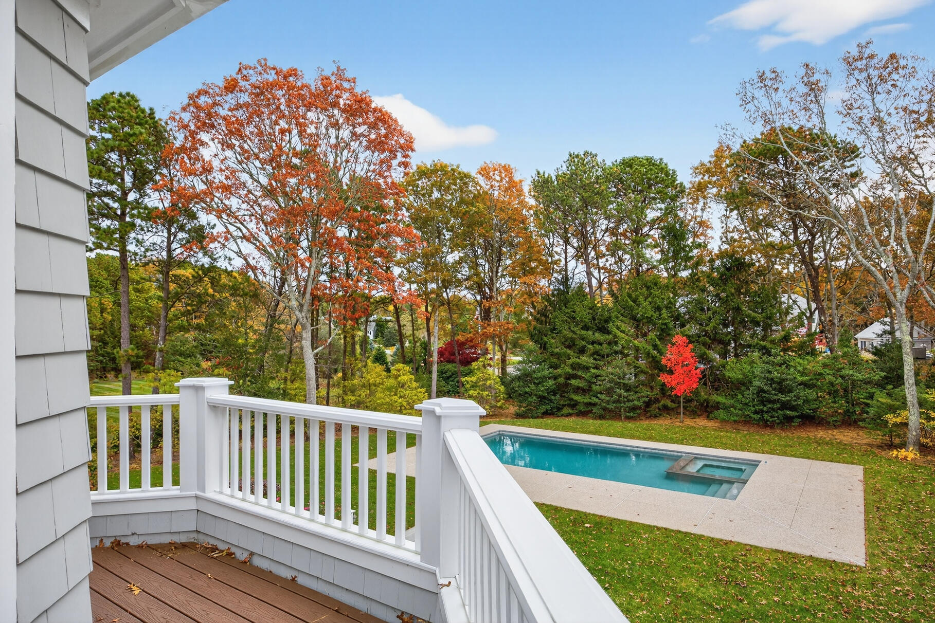 405 Bridge Street Osterville, MA 02655 - Photo 40 of 57 View to Pool