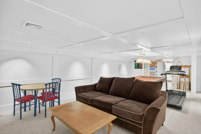 a picture of a person on a wall