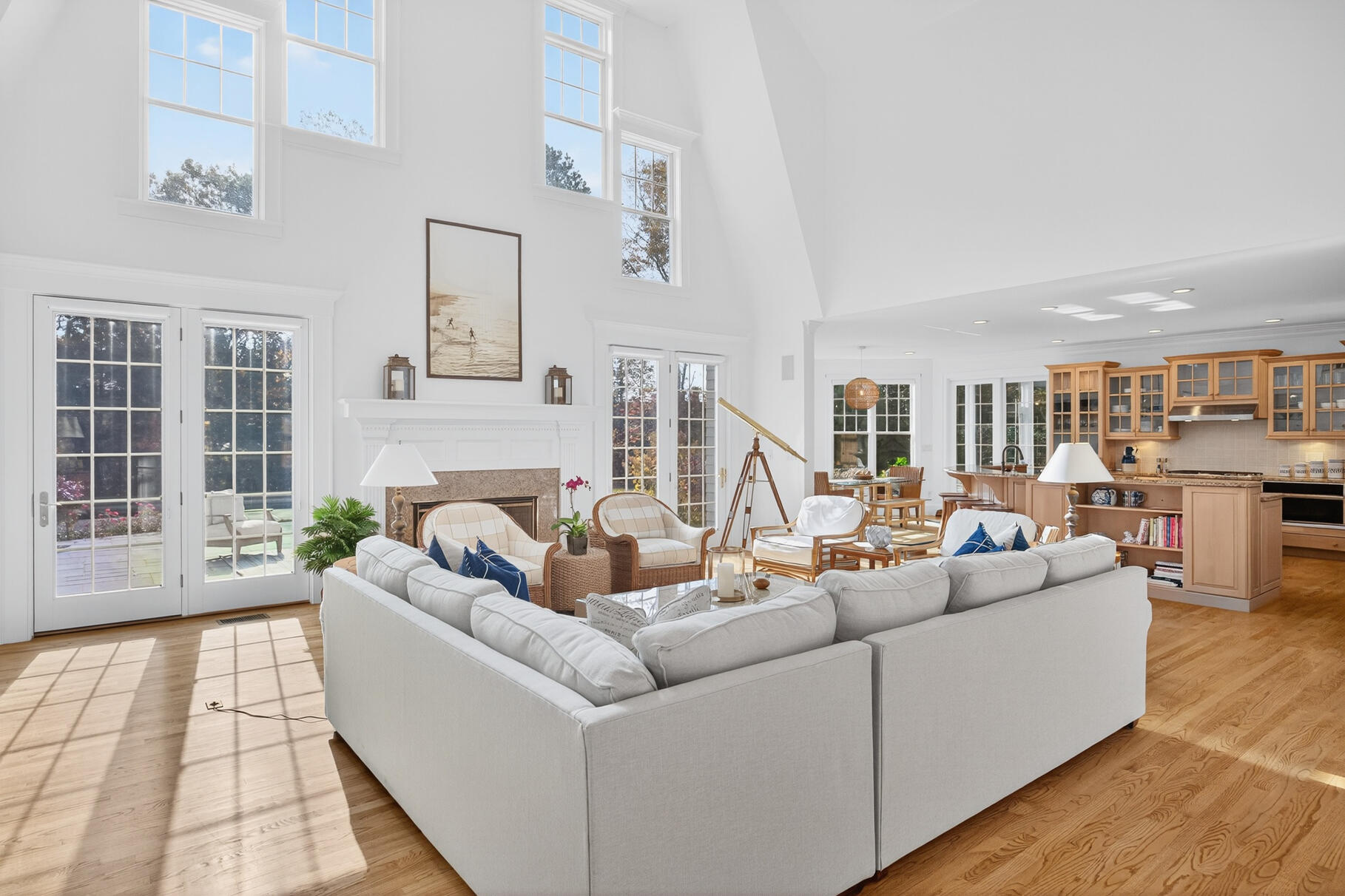 405 Bridge Street Osterville, MA 02655 - Photo 9 of 57 a living room with furniture and a table