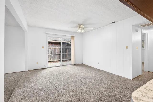 a view of empty room