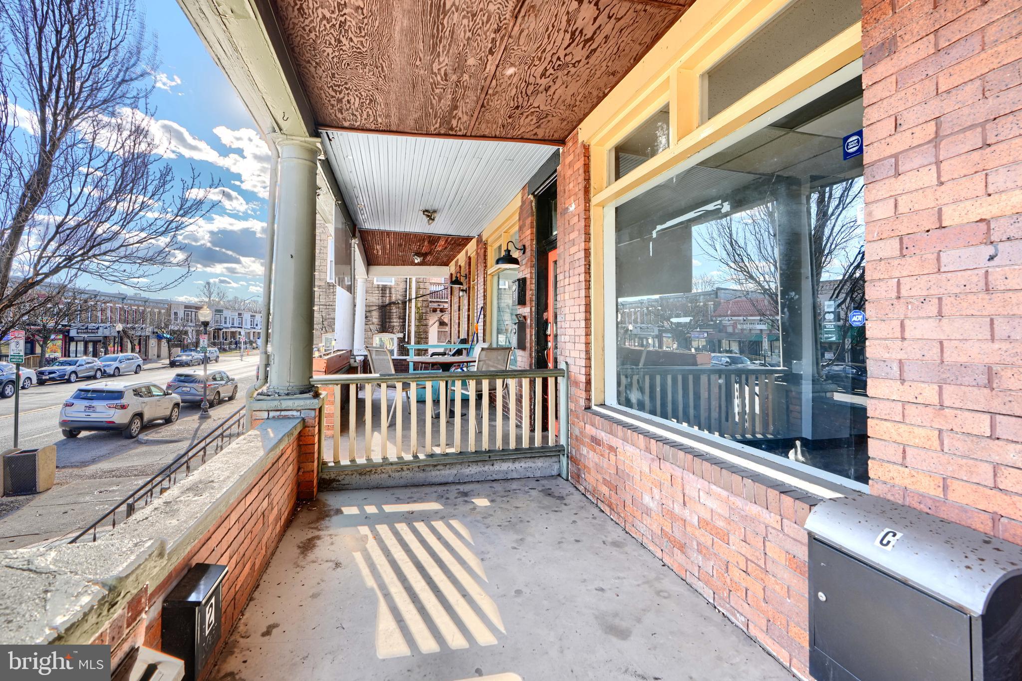 3218 Belair Road Baltimore, MD 21213 - Photo 5 of 26 a view of a building from a balcony