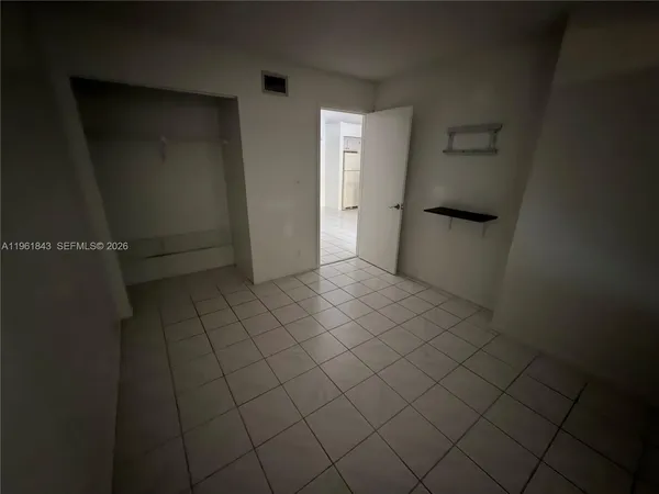 a view of empty room