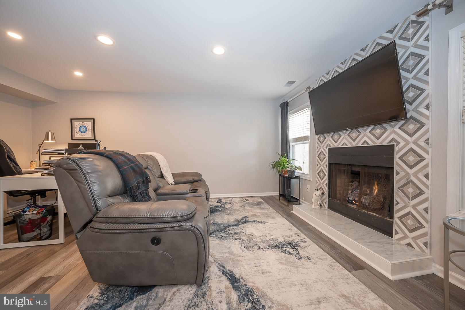 123 Reveille Road Chesterbrook, PA 19087 - Photo 51 of 56 Basement w/ gas Fireplace