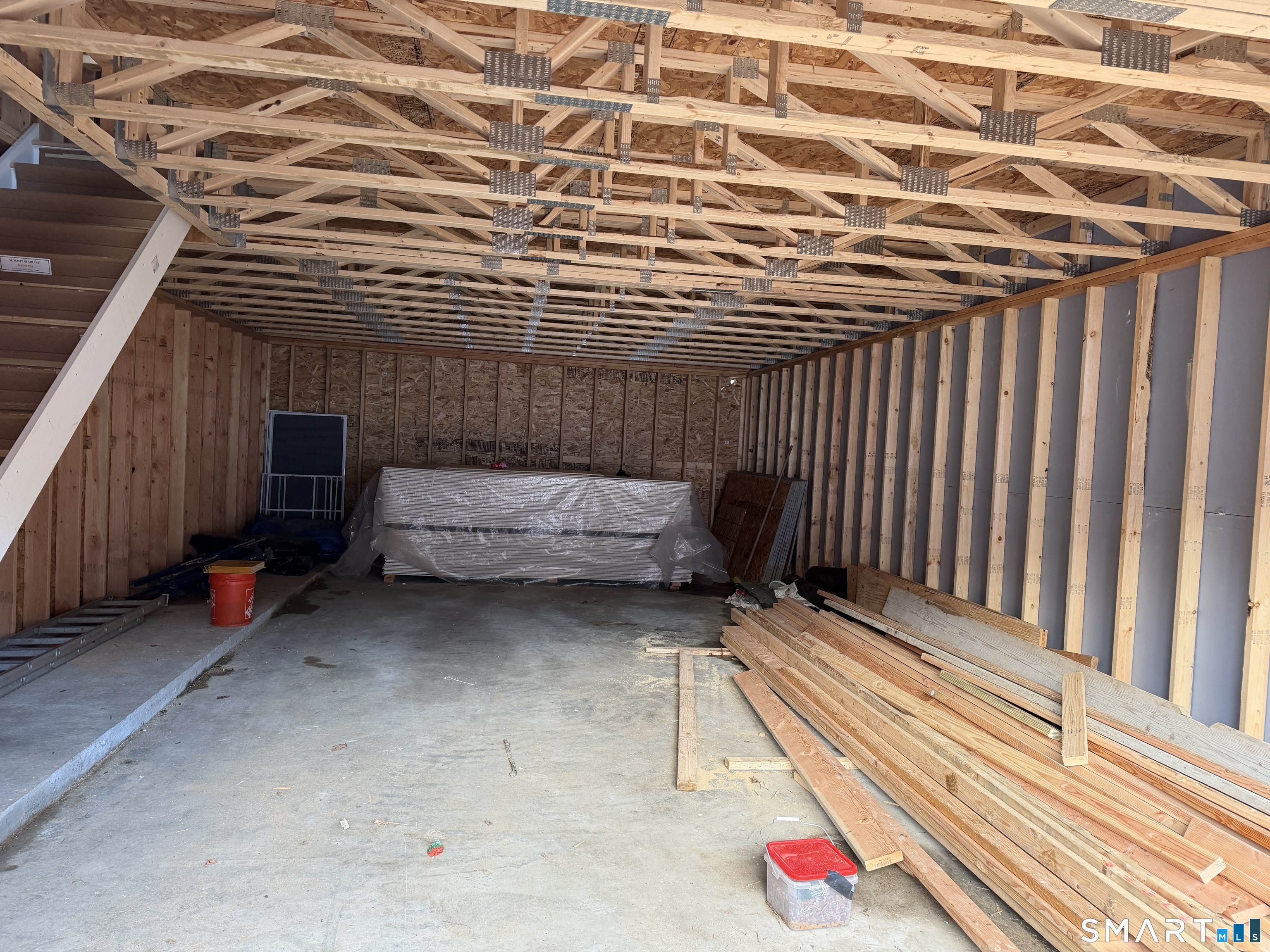 17 Staples Street Danbury, CT 06810 - Photo 4 of 6 a view of backyard with wooden fence and stairs