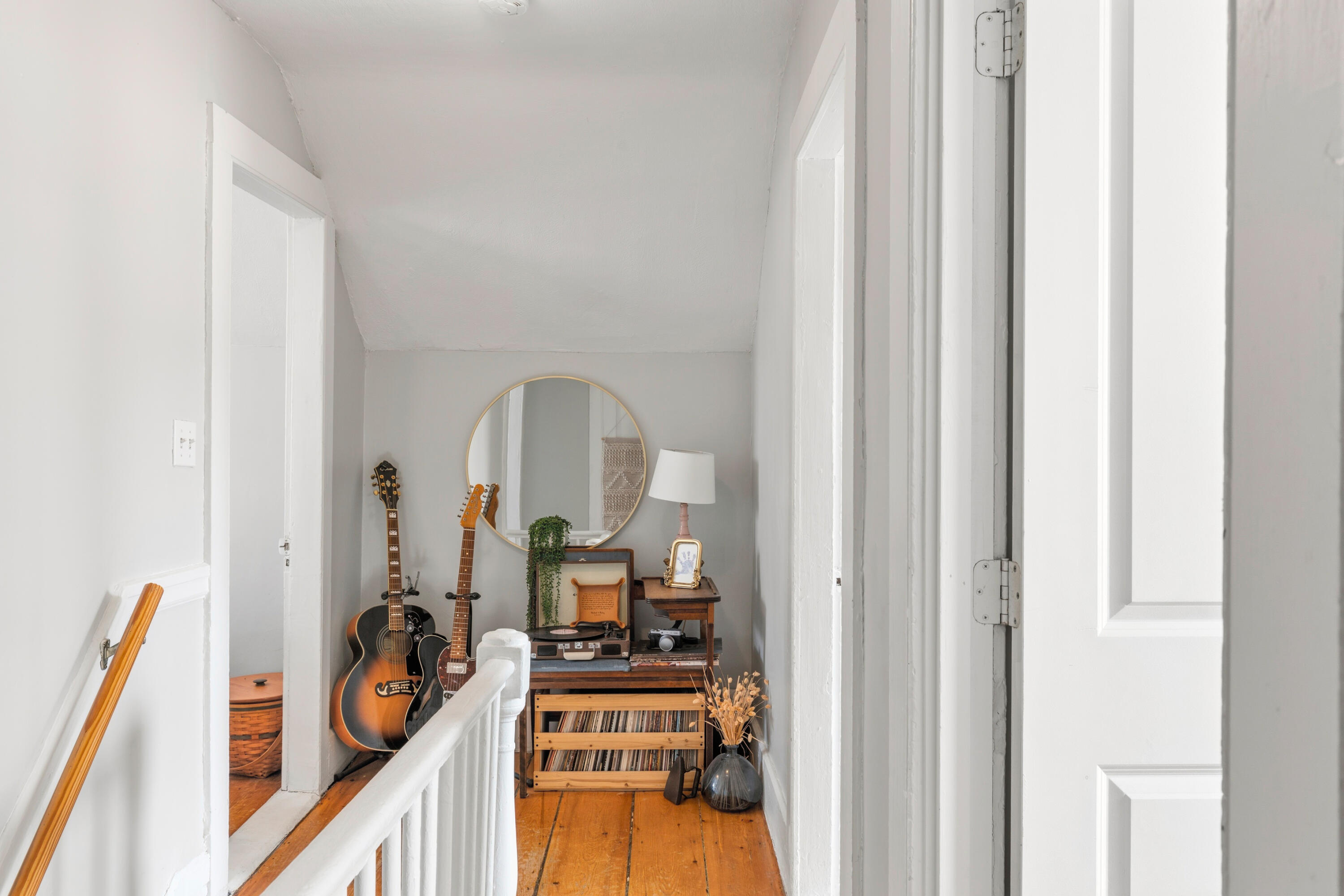 7 Union Street Saco, ME 04072 - Photo 24 of 36 Hallway with original wood