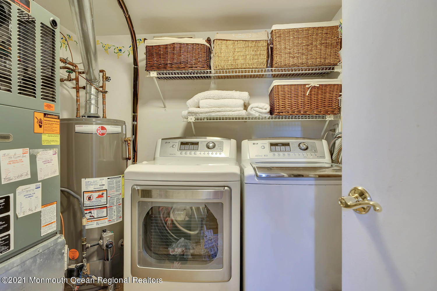 38 Sweet Gum Road Howell, NJ 07731 - Photo 13 of 23 a utility room with dryer and washer