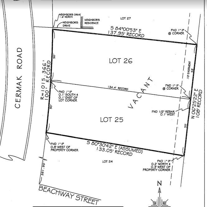 Lt 25 Cermak Road Algonquin, IL 60102 - Photo 4 of 10 a picture of a book in a white refrigerator