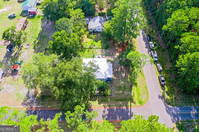 a view of statue in the garden