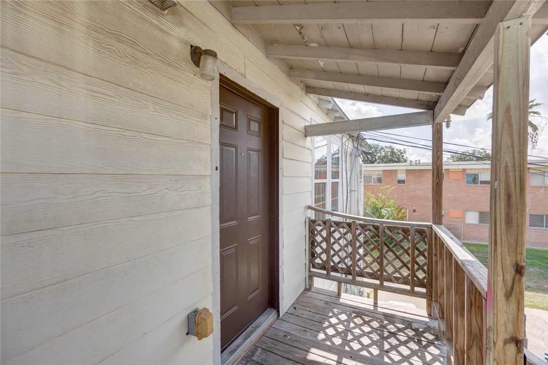 2437 Nemec Street Corpus Christi, TX 78415 - Photo 25 of 38 a view of balcony with wooden floor