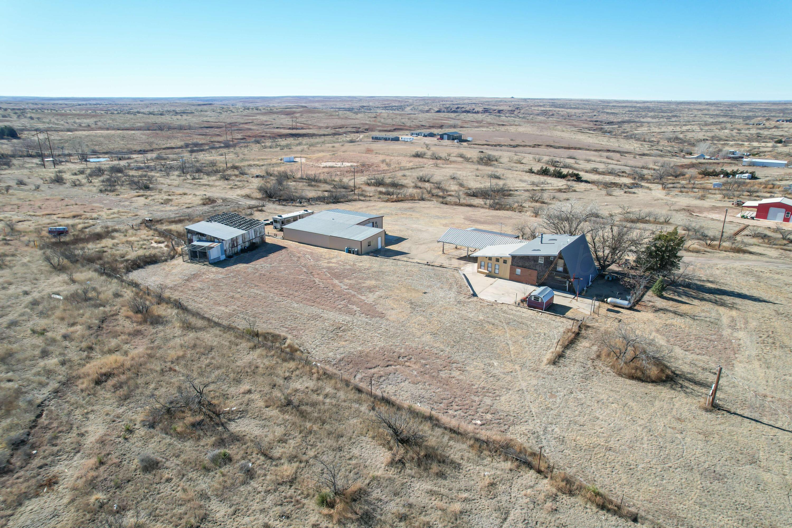 676 Cherokee Road Fritch, TX 79036 - Photo 53 of 62 676 Cherokee Aerials-7