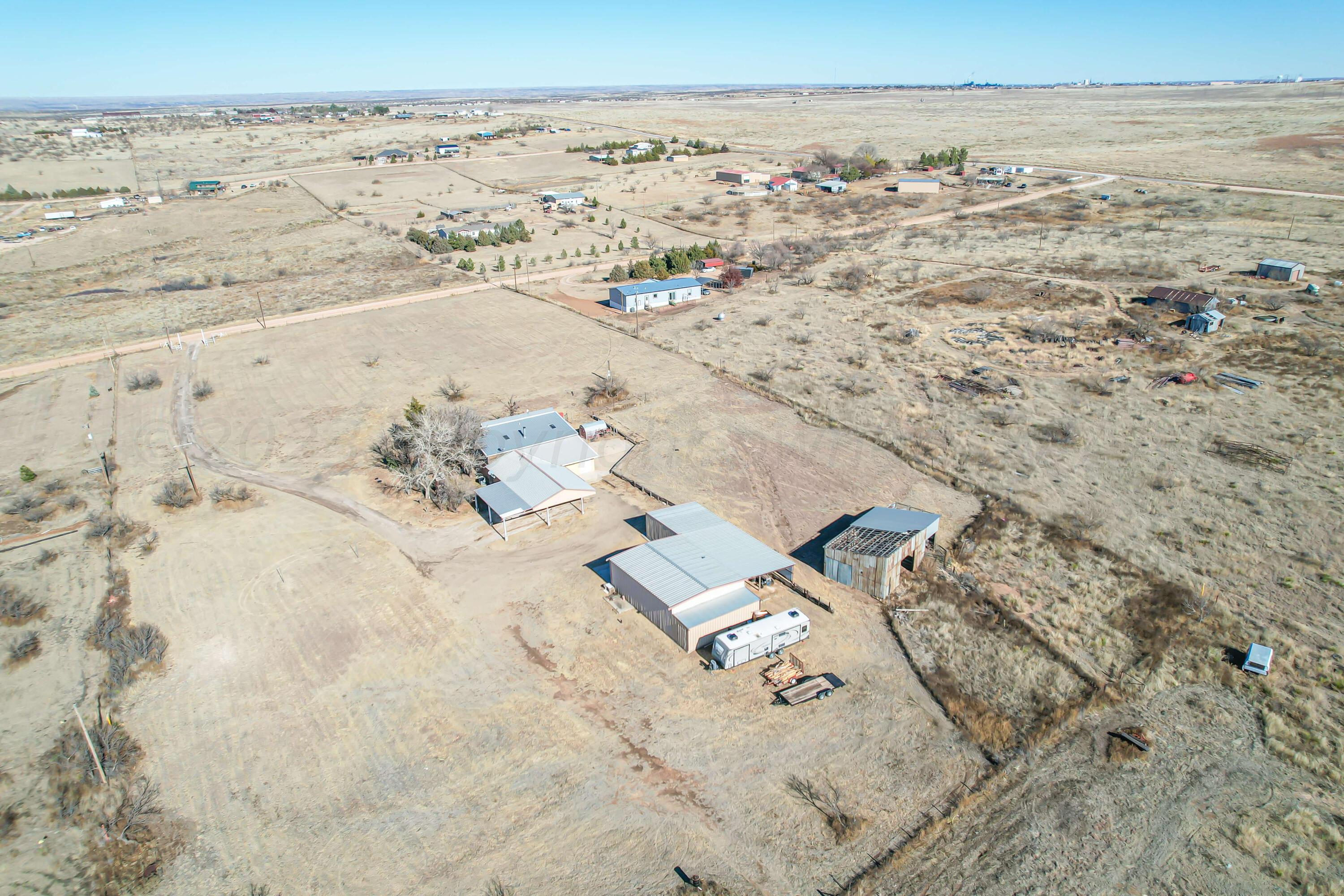 676 Cherokee Road Fritch, TX 79036 - Photo 62 of 62 676 Cherokee Aerials