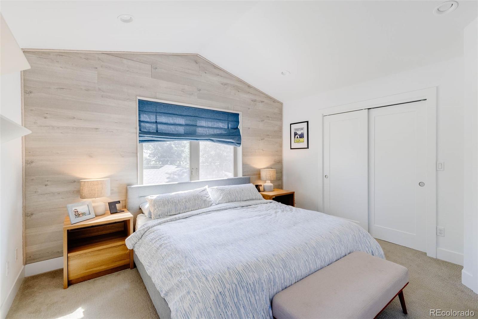 3738 Raleigh Street Denver, CO 80212 - Photo 20 of 34 a bedroom with a bed and a window