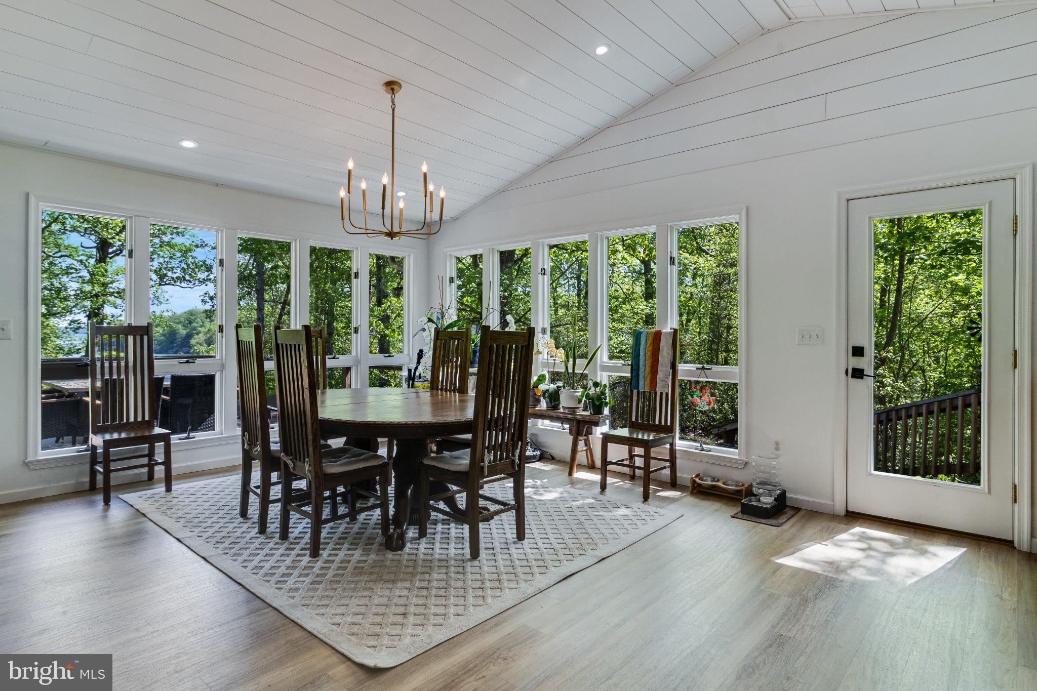 43671 Sunny Ridge Lane Hollywood, MD 20636 - Photo 23 of 45 Sunlit dining space with nature views.