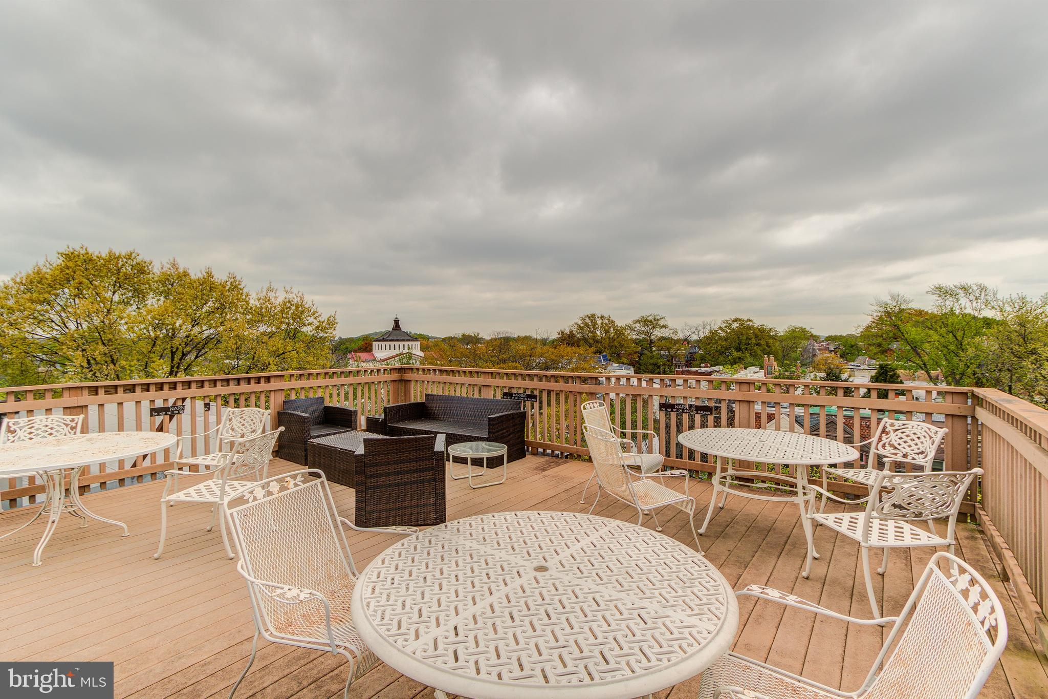18 9th Street Northeast, Unit 305 Washington, DC 20002 - Photo 25 of 27 The Davmar roof deck with panoramic view