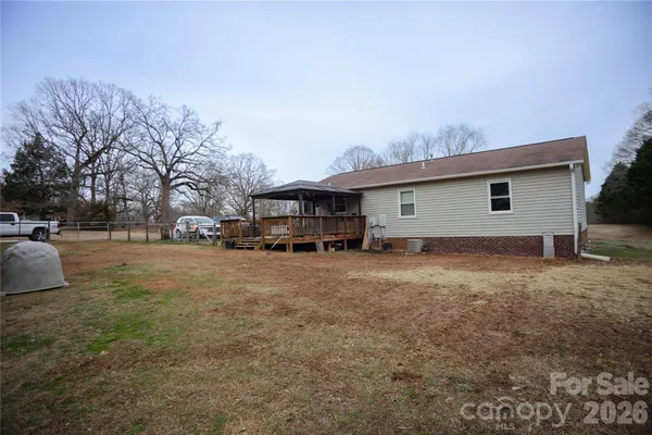 a view of a house with a outdoor space