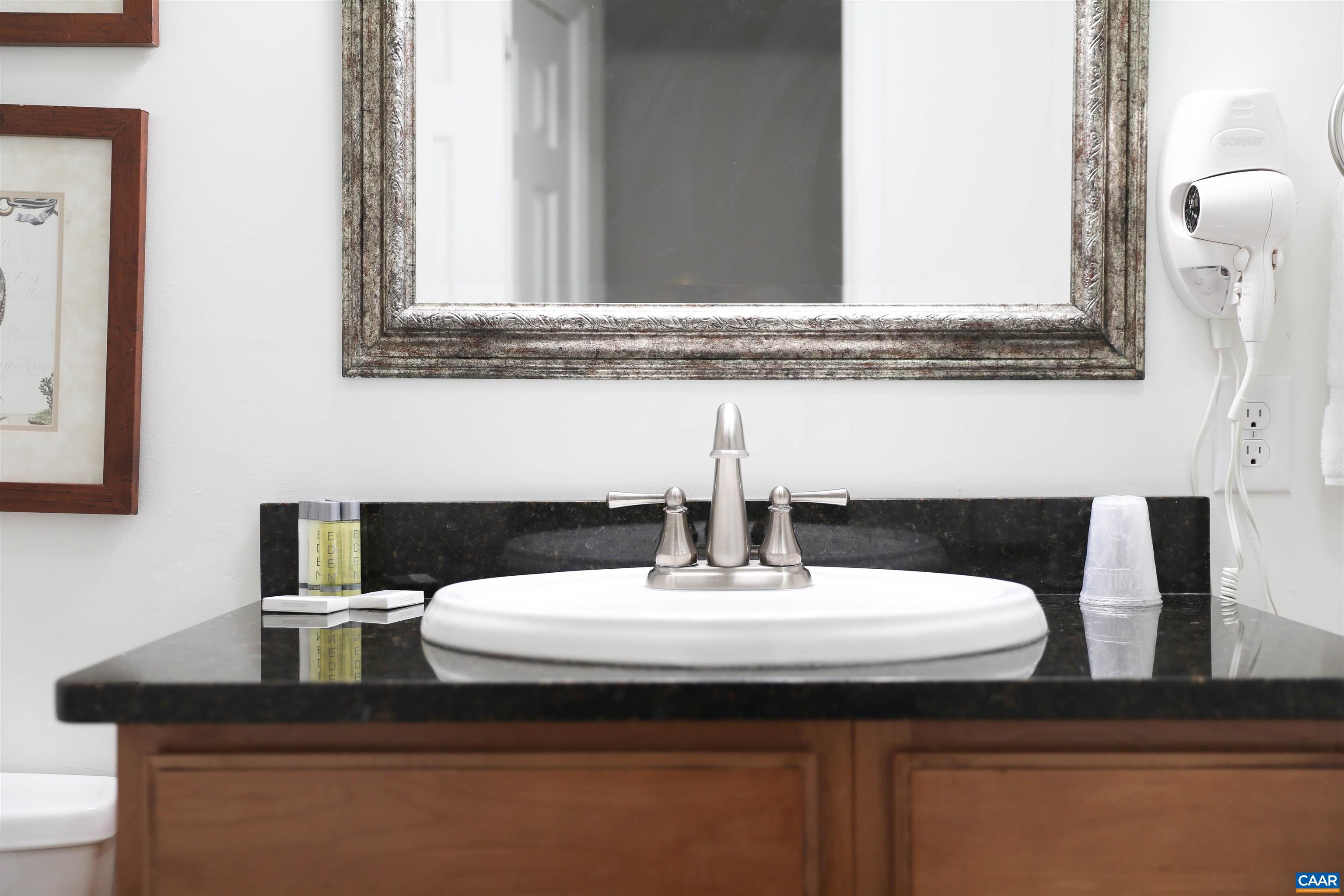 208 Timbers Roseland, VA 22967 - Photo 6 of 25 a bathroom with a sink and a mirror