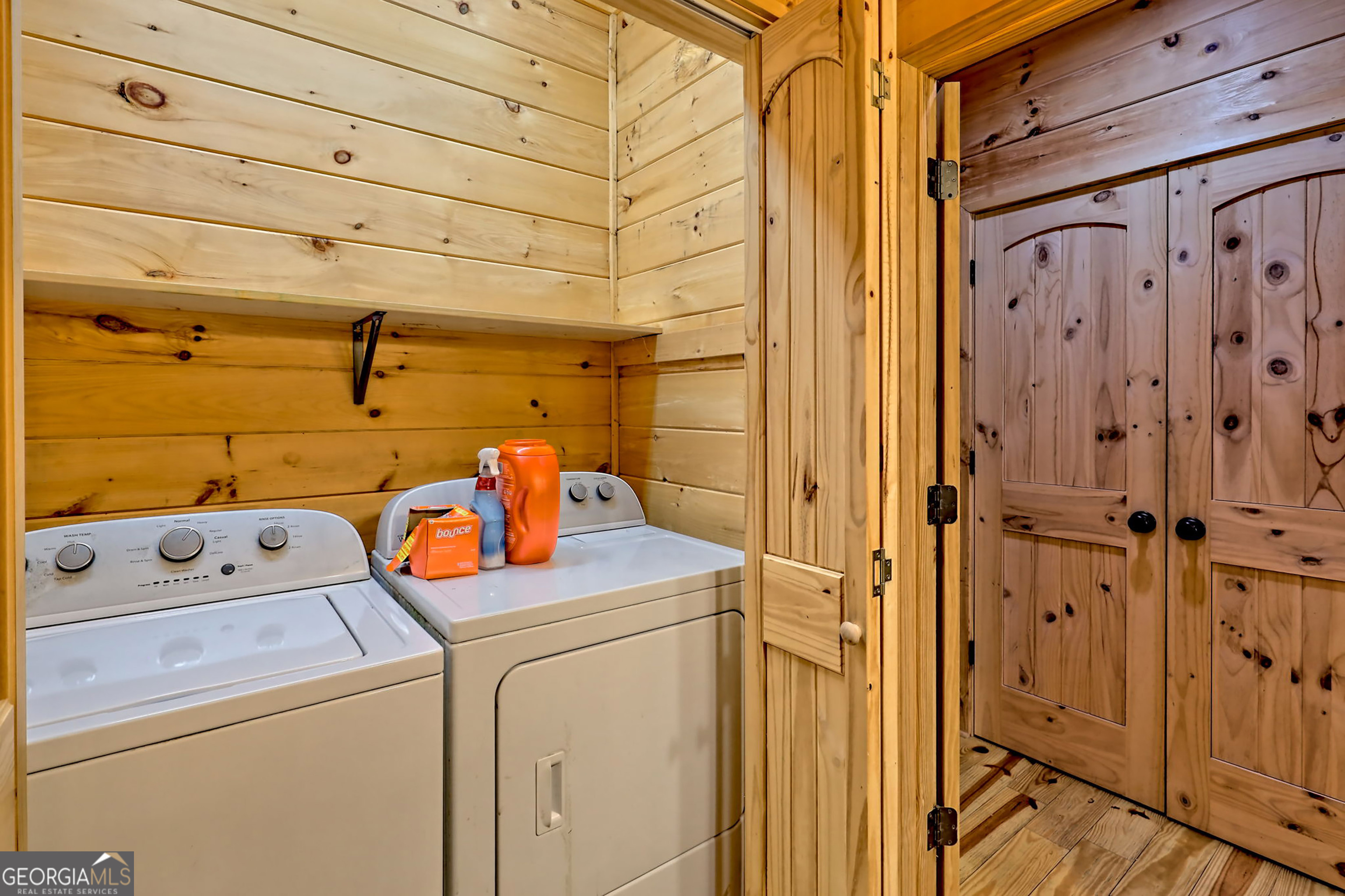407 Blackberry Drive Rabun Gap, GA 30568 - Photo 44 of 53 a utility room with dryer and washer