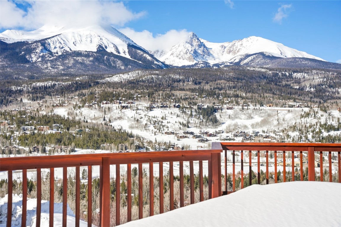 468 South Hillside Drive Silverthorne, CO 80498 - Photo 9 of 34 a view of a city from a balcony