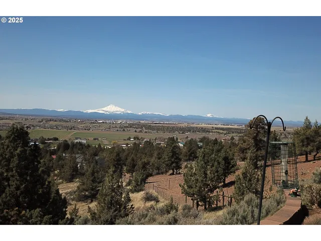 a view of city and mountain