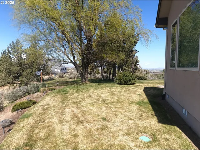 a view of three yard