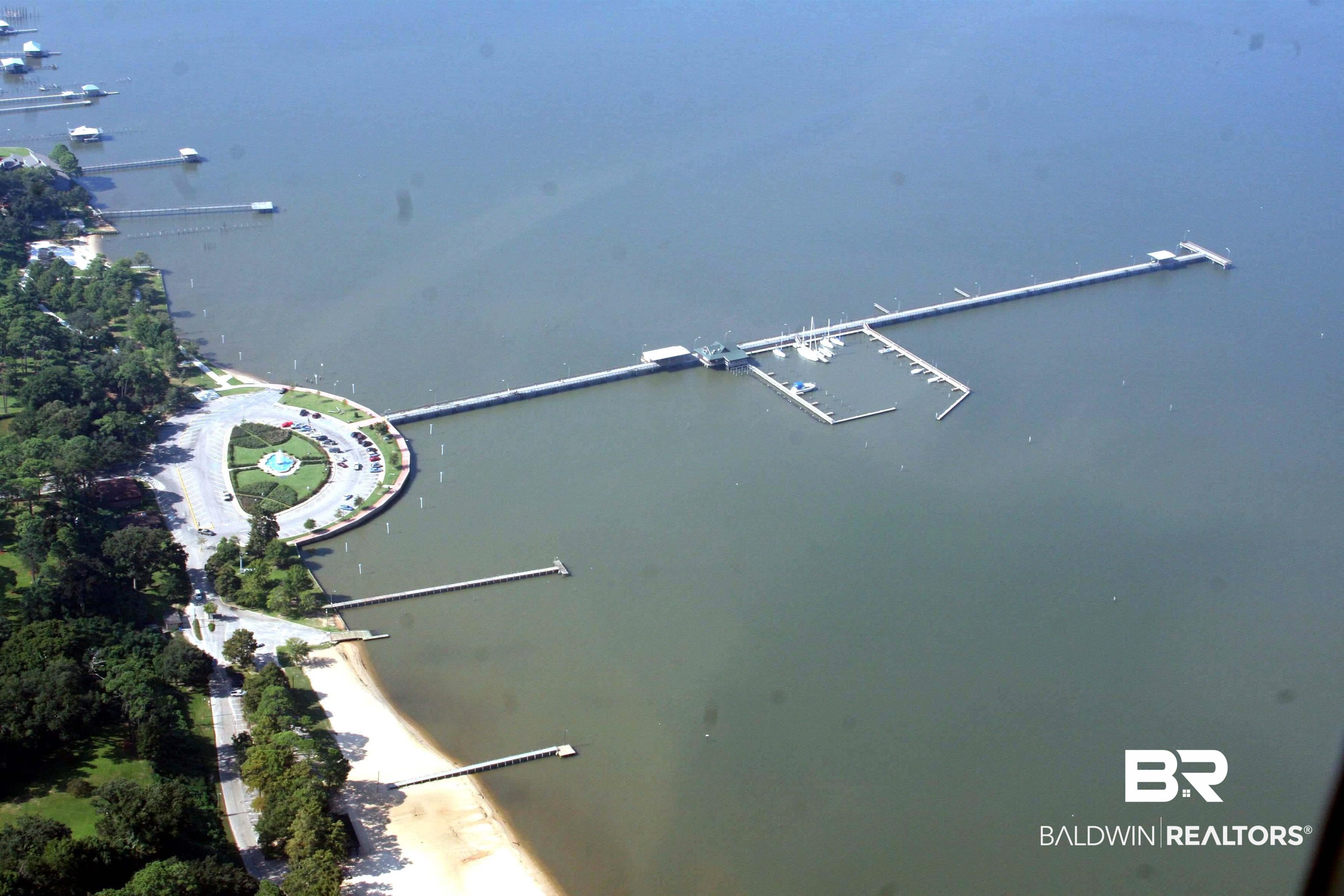 303 Simon Street Fairhope, AL 36532 - Photo 8 of 47 The infamous Fairhope Pier looking south