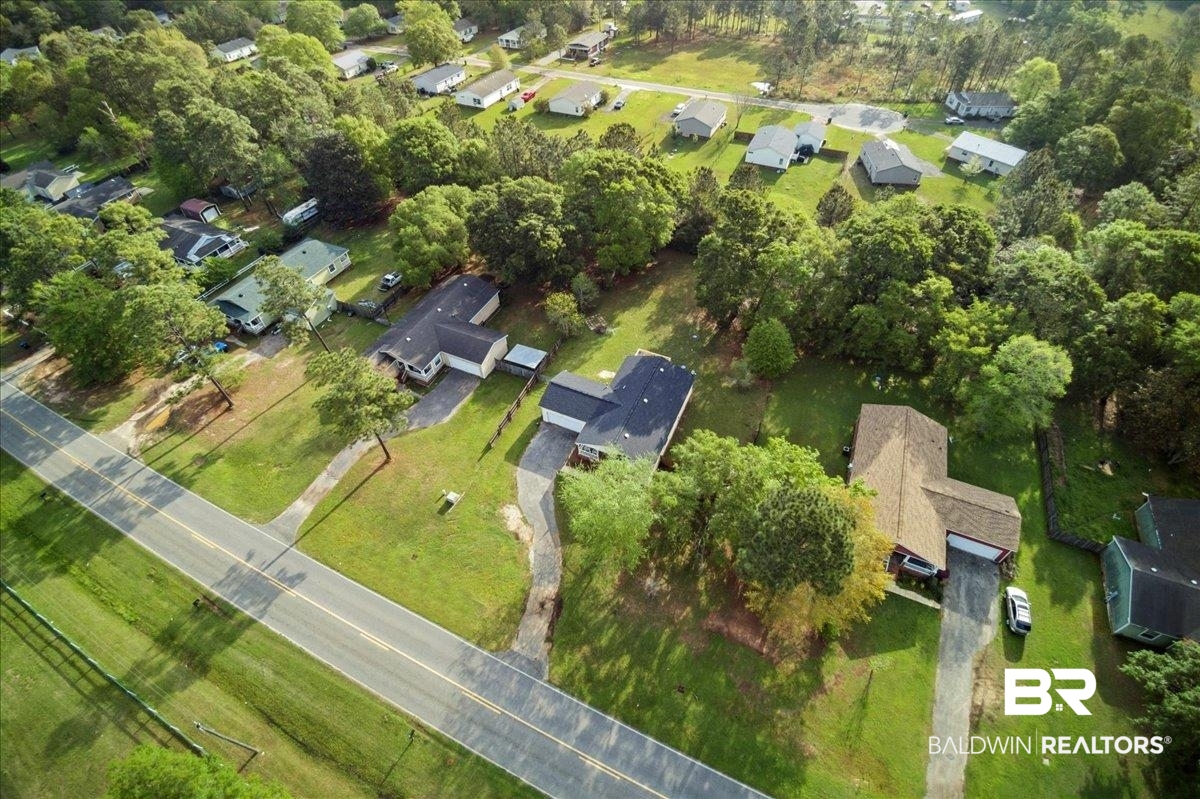 6971 March Road Theodore, AL 36582 - Photo 24 of 26 Birds eye view of property with a residential view