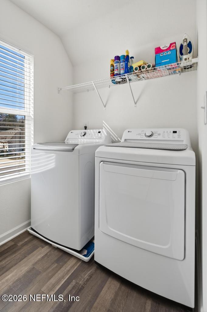 45124 Red Brick Drive Callahan, FL 32011 - Photo 26 of 54 a utility room with dryer and washer