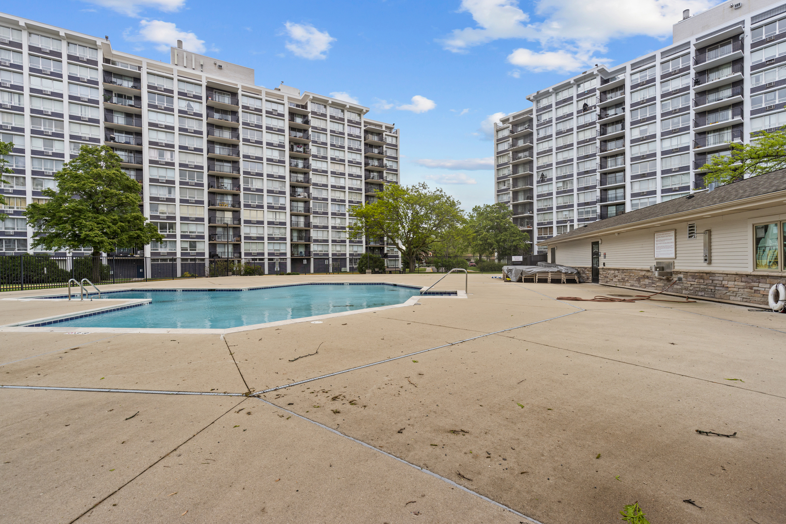 8815 West Golf Road, Unit 7A Niles, IL 60714 - Photo 25 of 26 a view of street with building in front of door