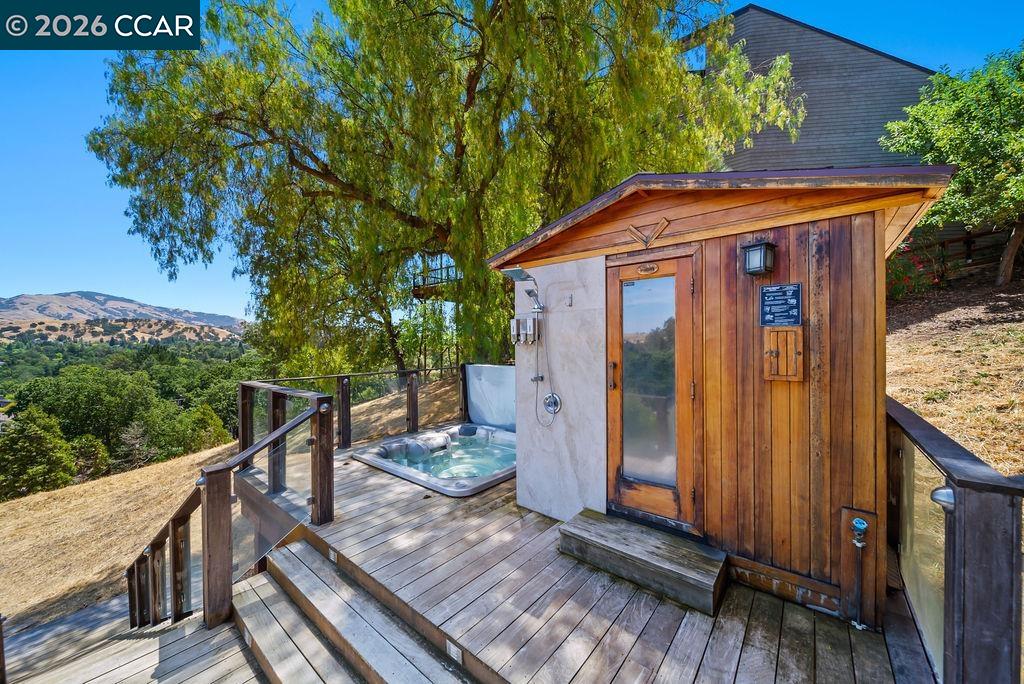 172 Rudgear Drive Walnut Creek, CA 94596 - Photo 38 of 51 a view of a wooden deck front of house