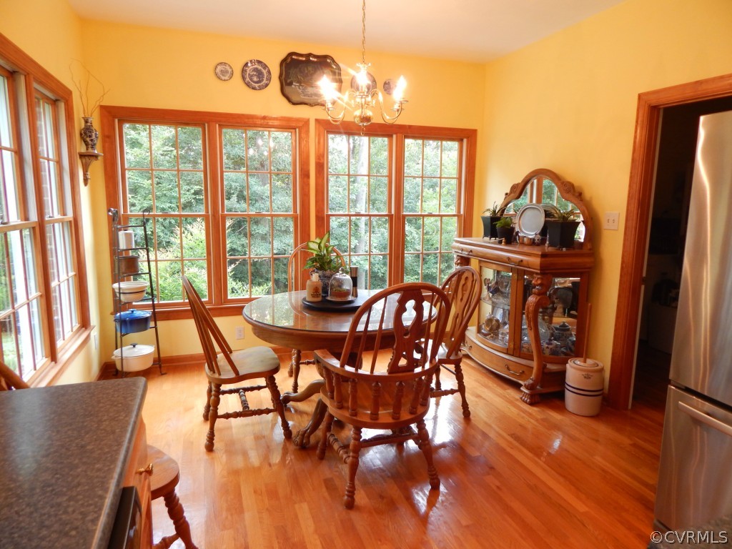 1101 Ruffin Mill Road Colonial Heights, VA 23834 - Photo 11 of 24 Bright dining area overlooks the beautiful outside