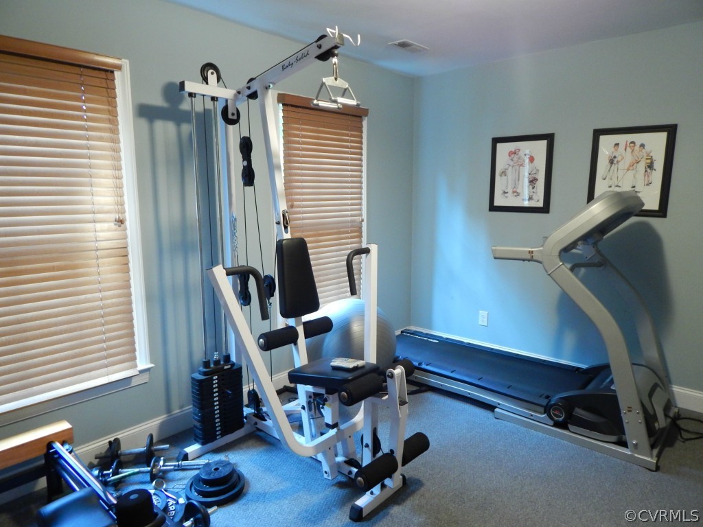 1101 Ruffin Mill Road Colonial Heights, VA 23834 - Photo 20 of 24 4th bedroom currently used as in home gym. This r