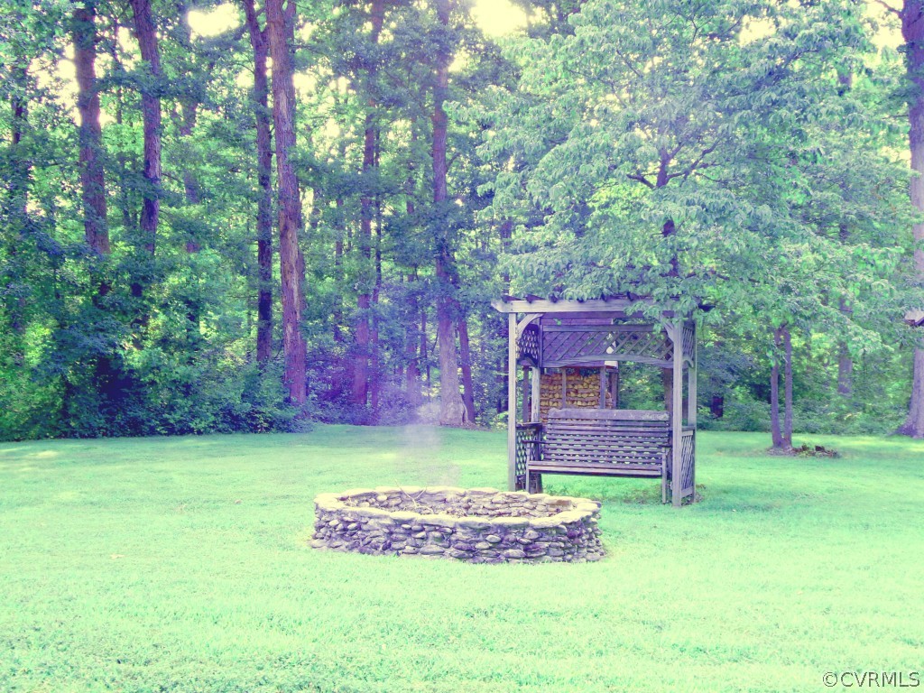 1101 Ruffin Mill Road Colonial Heights, VA 23834 - Photo 6 of 24 Relax by your fire pit. There's plenty of wood in