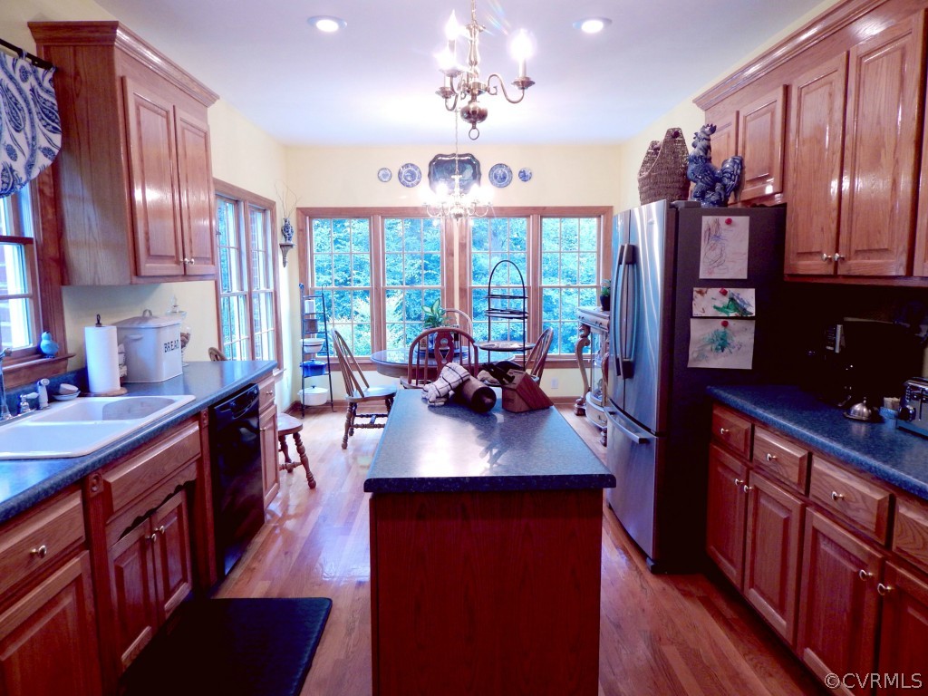 1101 Ruffin Mill Road Colonial Heights, VA 23834 - Photo 9 of 24 Huge Eat In Kitchen with Oak Cabinets galore!