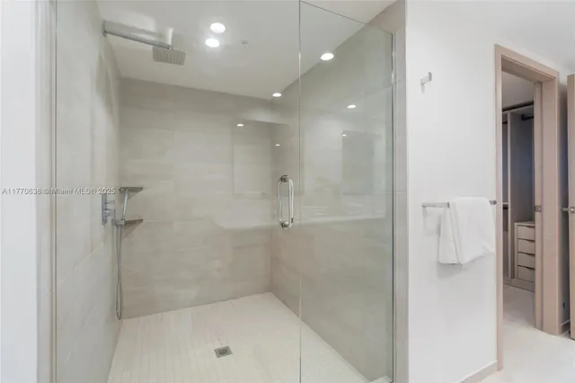 aerial view of a multi story building