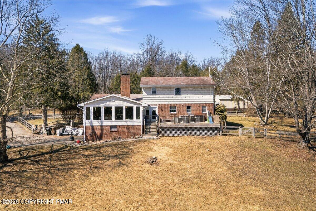 601 Heiden Road Bangor, PA 18013 - Photo 32 of 40 Back of Home