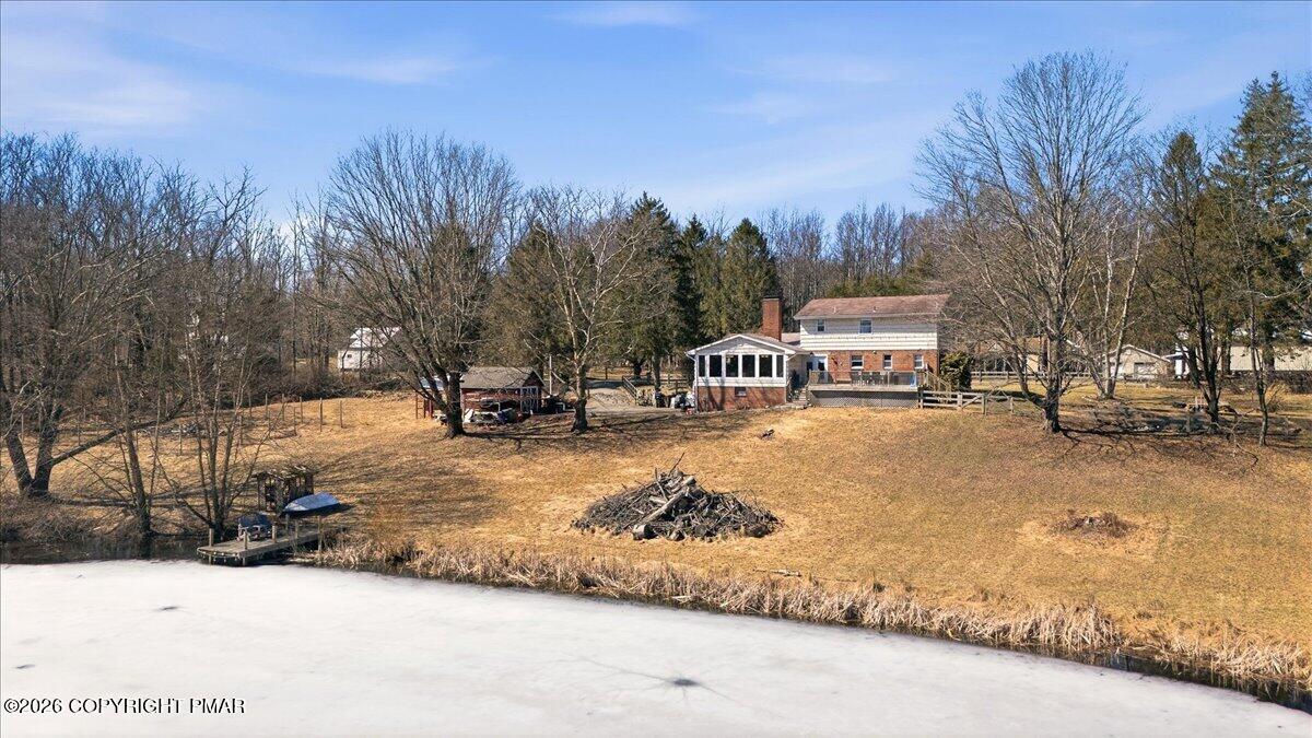 601 Heiden Road Bangor, PA 18013 - Photo 33 of 40 Back / Private Pond