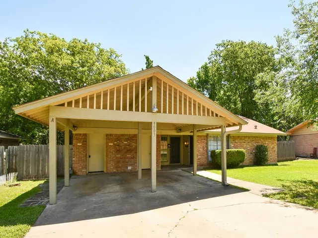 a view of front door