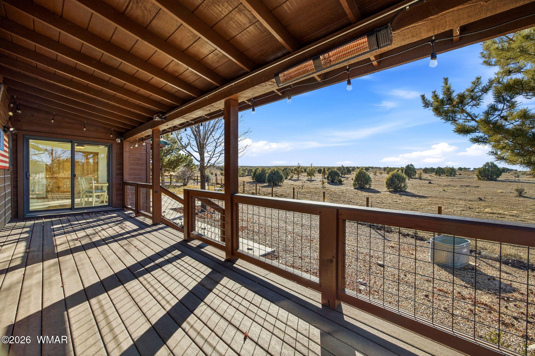 2660 Palomino Trail Overgaard, AZ 85933 - Photo 41 of 60 a view of balcony with wooden floor