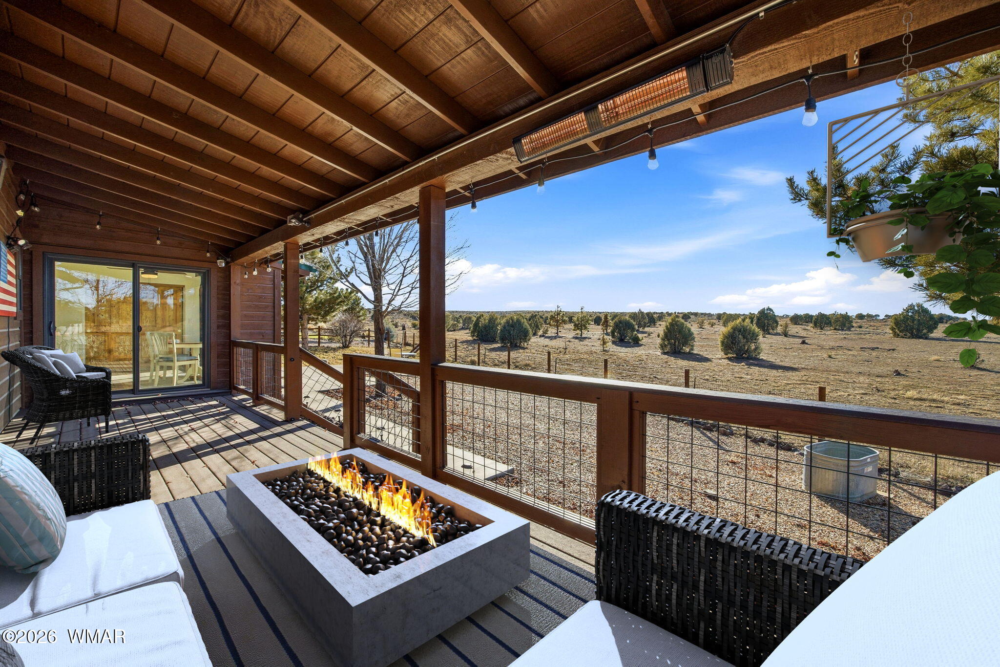 2660 Palomino Trail Overgaard, AZ 85933 - Photo 49 of 60 a view of balcony with wooden floor