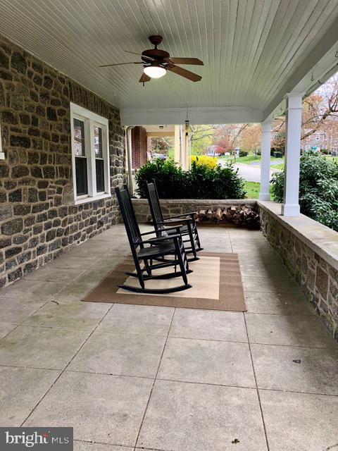 132 Cascade Road Springfield, PA 19064 - Photo 3 of 65 Comfortable and spacious front porch relaxation