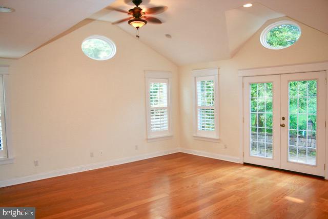 132 Cascade Road Springfield, PA 19064 - Photo 8 of 65 Family Room with vaulted ceiling & french doors