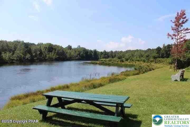 407 Pinetree Road Albrightsville, PA 18210 - Photo 13 of 18 a view of lake with mountain view