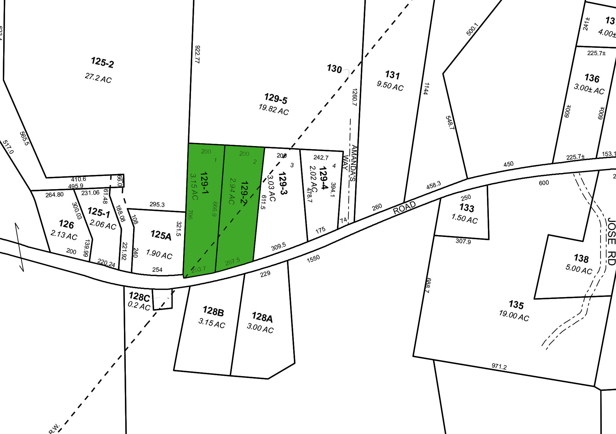 2 Old County Road Stockton Springs, ME 04981 - Photo 8 of 11 Tax Map_R-2 lot 1-2-3-4-5-6-7-8 OC 1-2 c