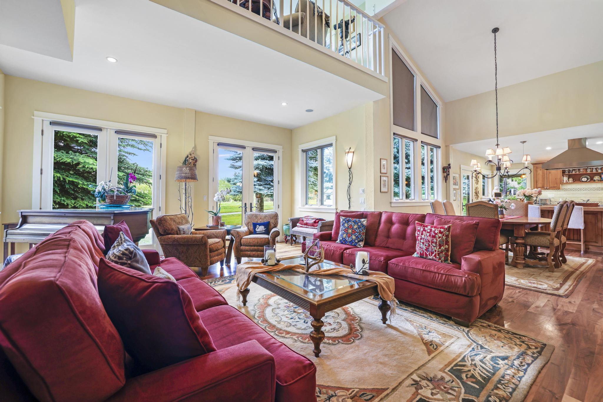 236 Elkhorn Road Sun Valley, ID 83353 - Photo 8 of 34 Mezzanine above living room