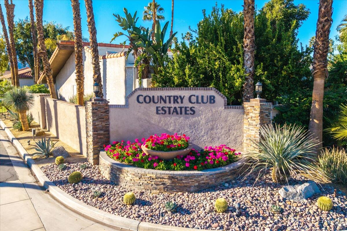 105 Esplanade Street Rancho Mirage, CA 92270 - Photo 65 of 66 65-COUNTRY CLUB ESTATES COMMUNITY SHOTS